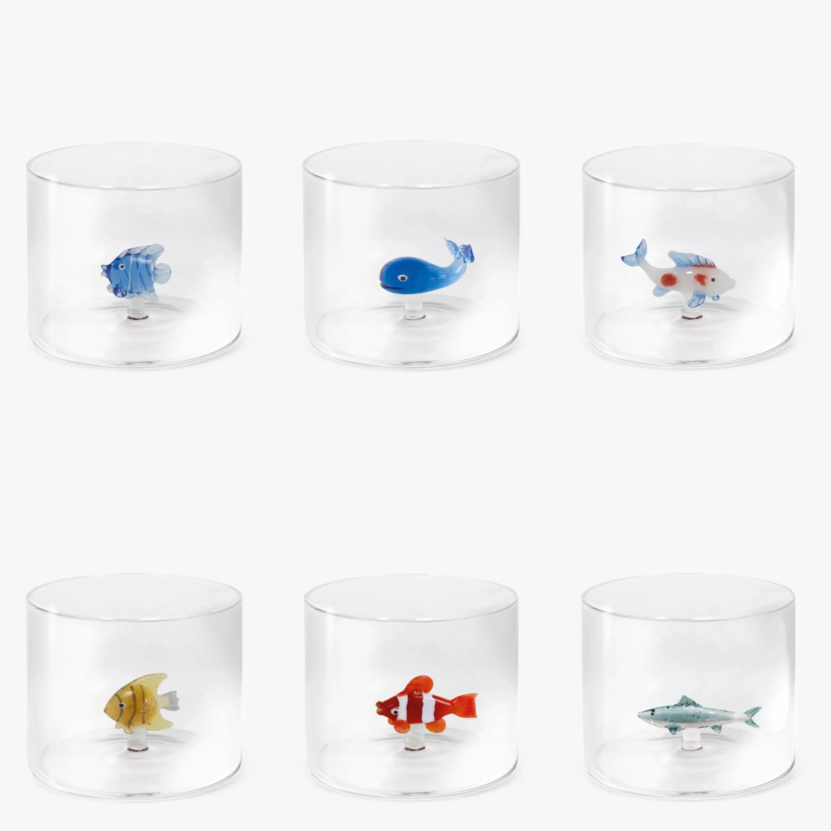 WD Lifestyle Marine Garden set 6 tumblers mix 1