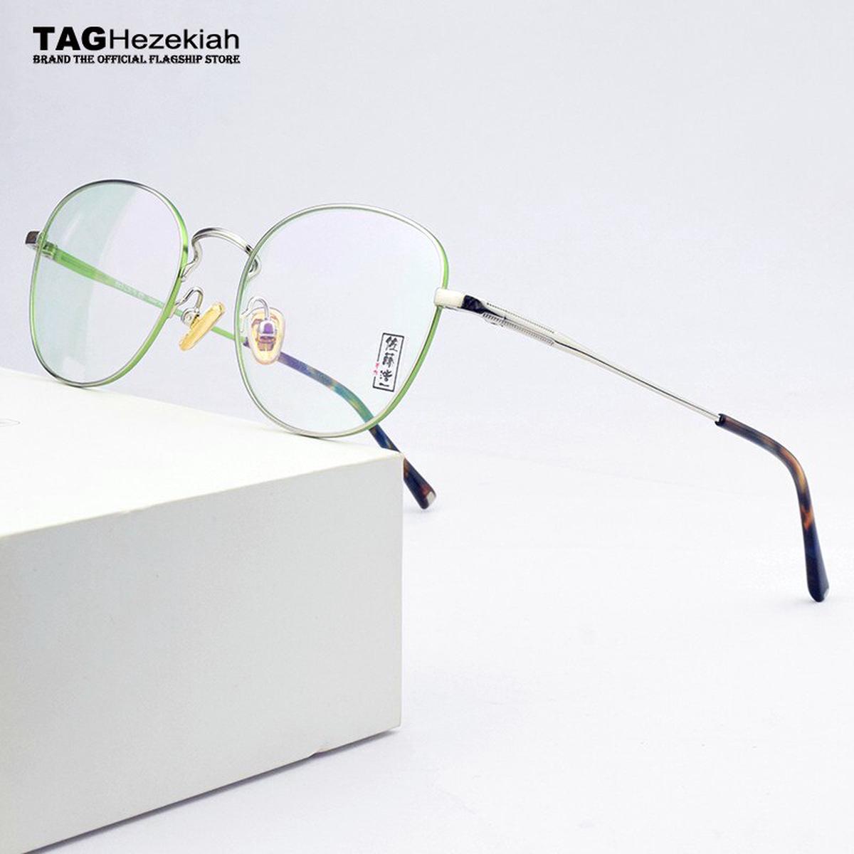 2023 Brand Oval optical glasses frame women eyeglasses spectacle frames Ultra light Retro eye glasses frames for women
