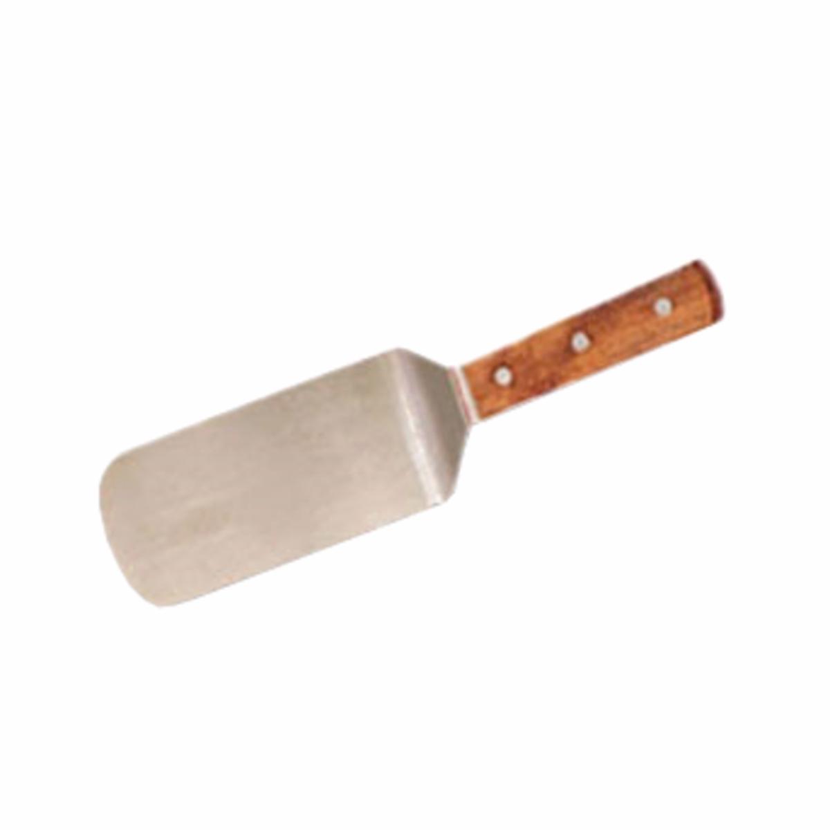 American Metalcraft LT12 12-Inch Stainless Steel Turner with Wood Handle