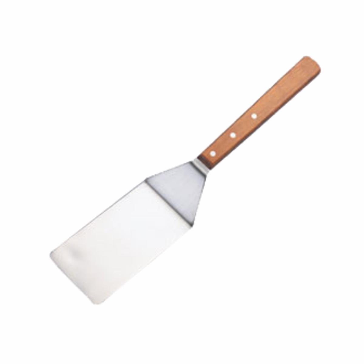 American Metalcraft LT198 20" Wood-Handled Turner with Offset Stainless Steel Blade