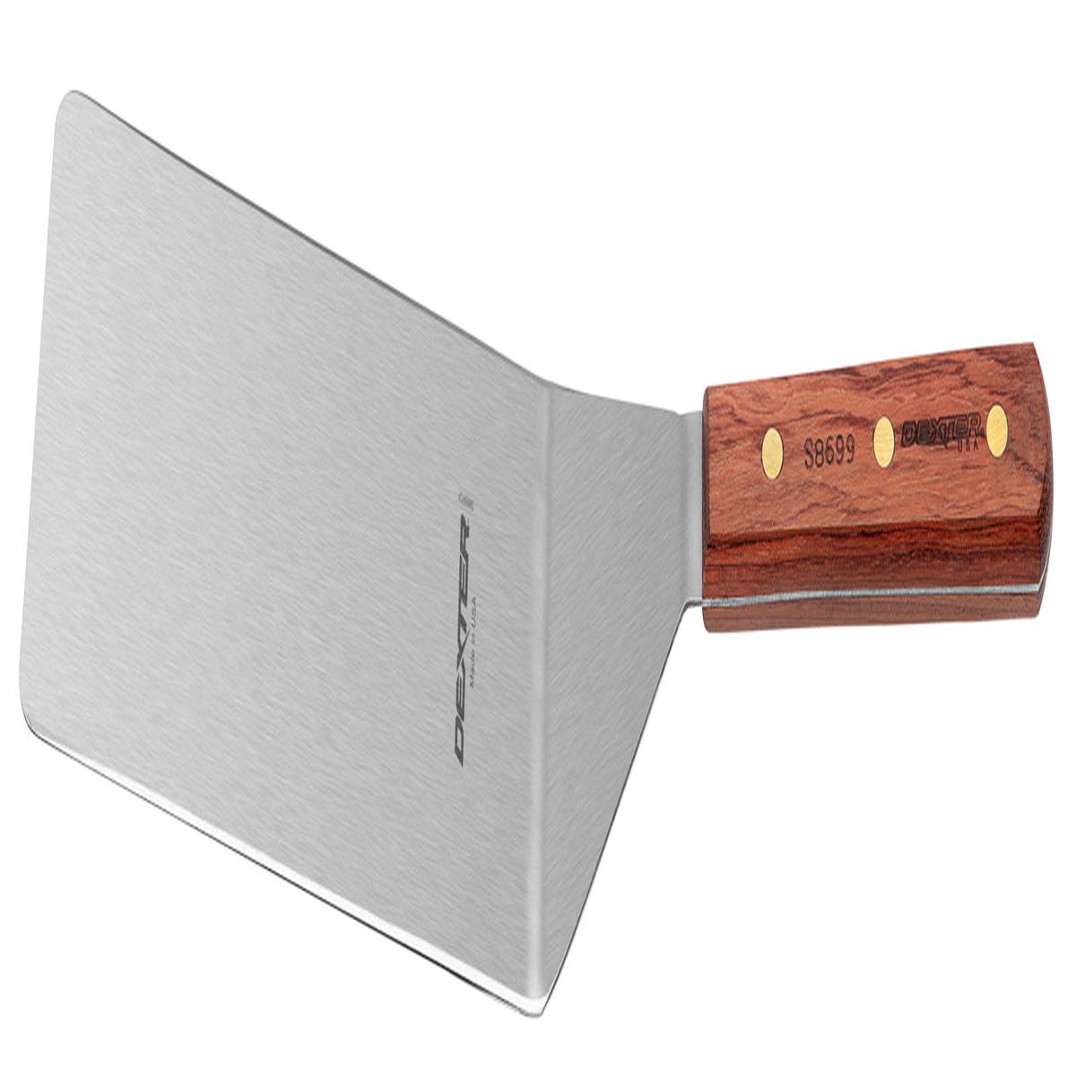 Dexter Steak Turner, 8" x 4", Wood Handle