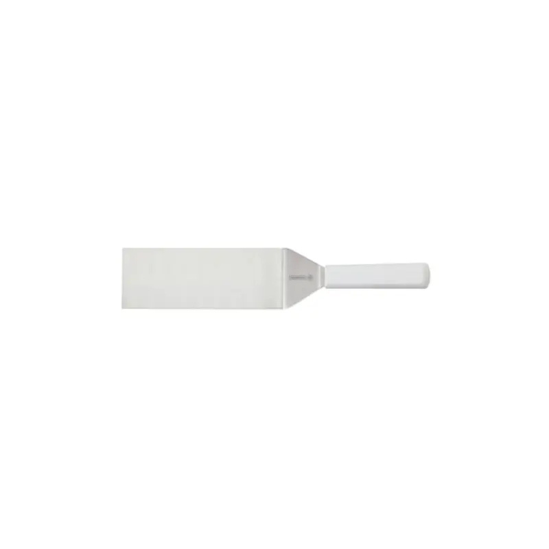 W5683SQ Mundial 8" x 3" White Square End Turner