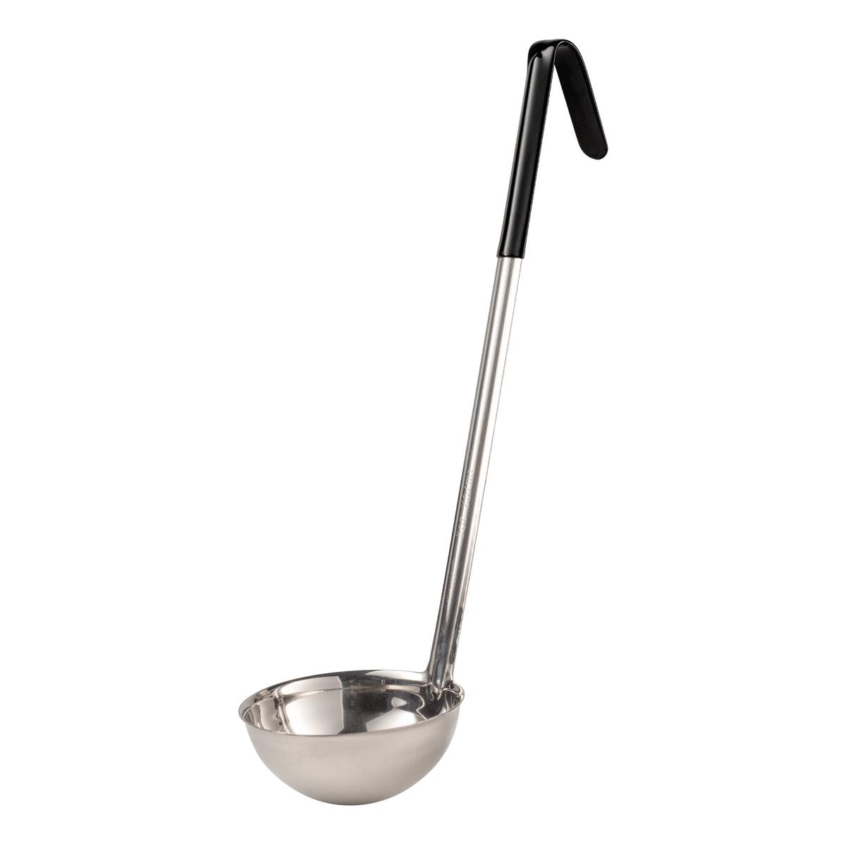 Browne Ladle, 8 oz, Black Handle - 9948BLK
