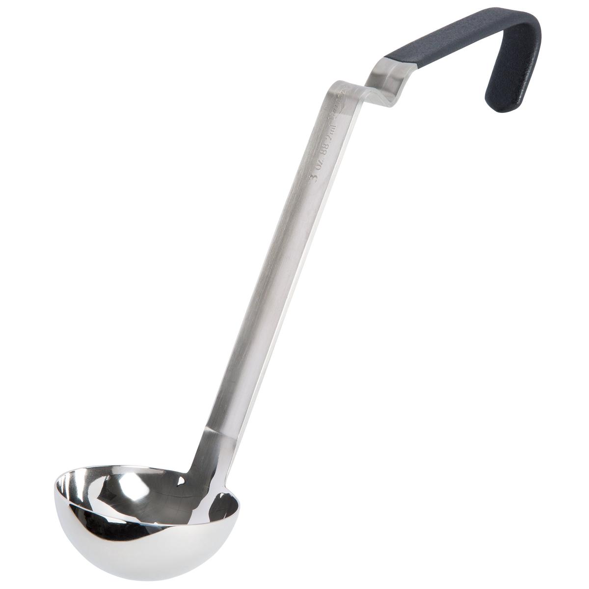 Vollrath Ergo Grip Kool Touch One-Piece Ladle, Black, FINAL SALE