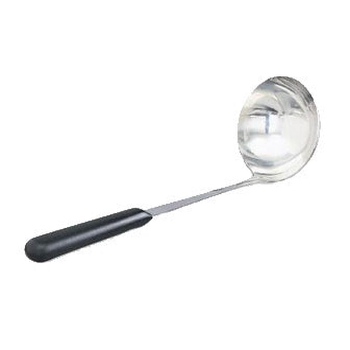 Vollrath Kool Touch Buffetware Ladle, 4 oz, Stainless Steel/Black - 46916