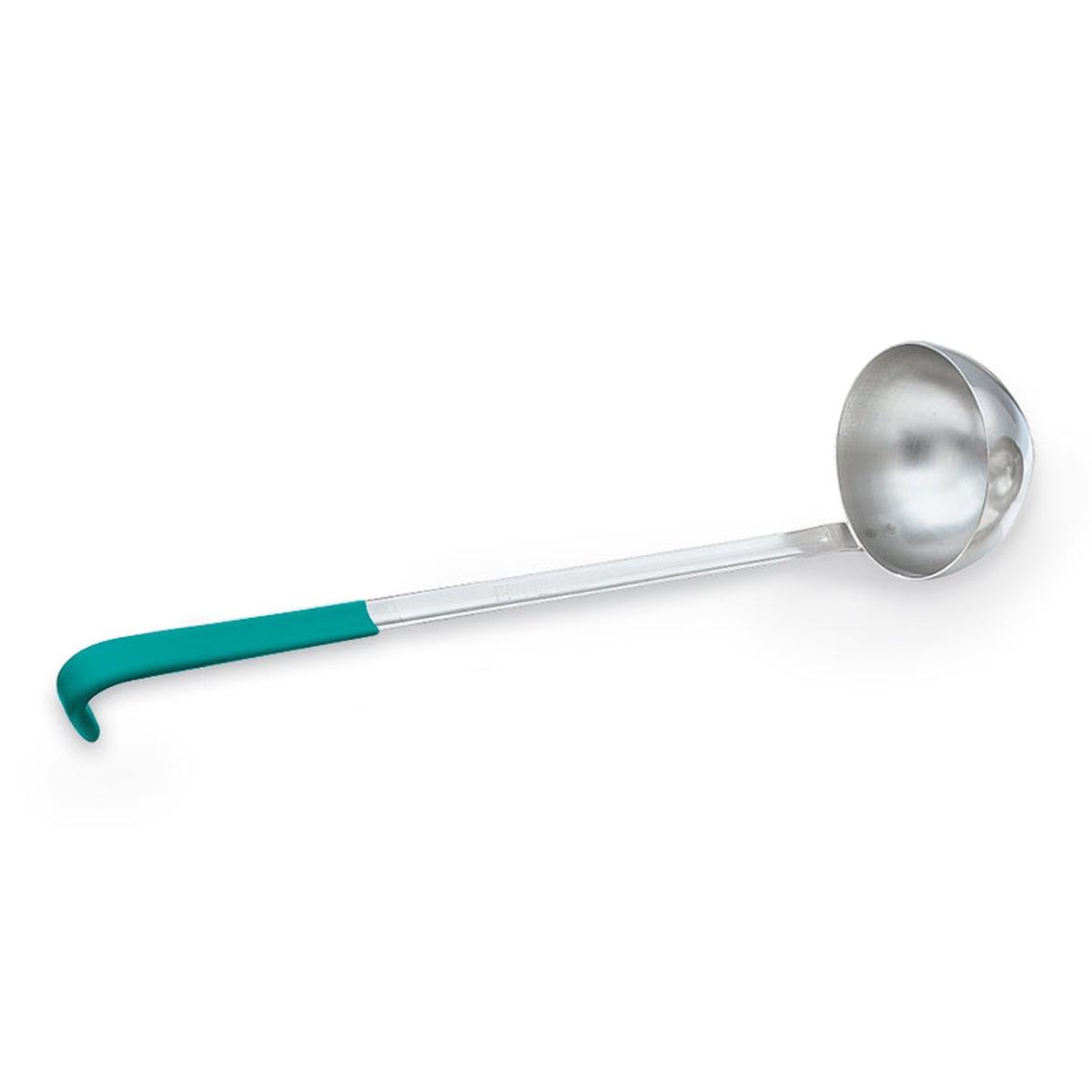 Vollrath Kool Touch Color-Coded Ladle, 6 oz, Teal - 58355