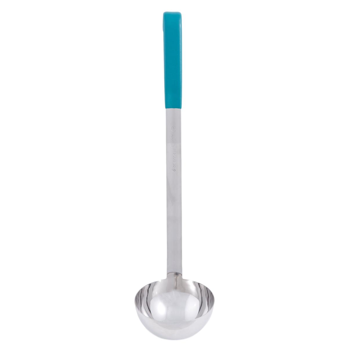 Vollrath Kool Touch Color-Coded One-Piece Ladle, 6 oz, Teal, FINAL SALE - 4980655