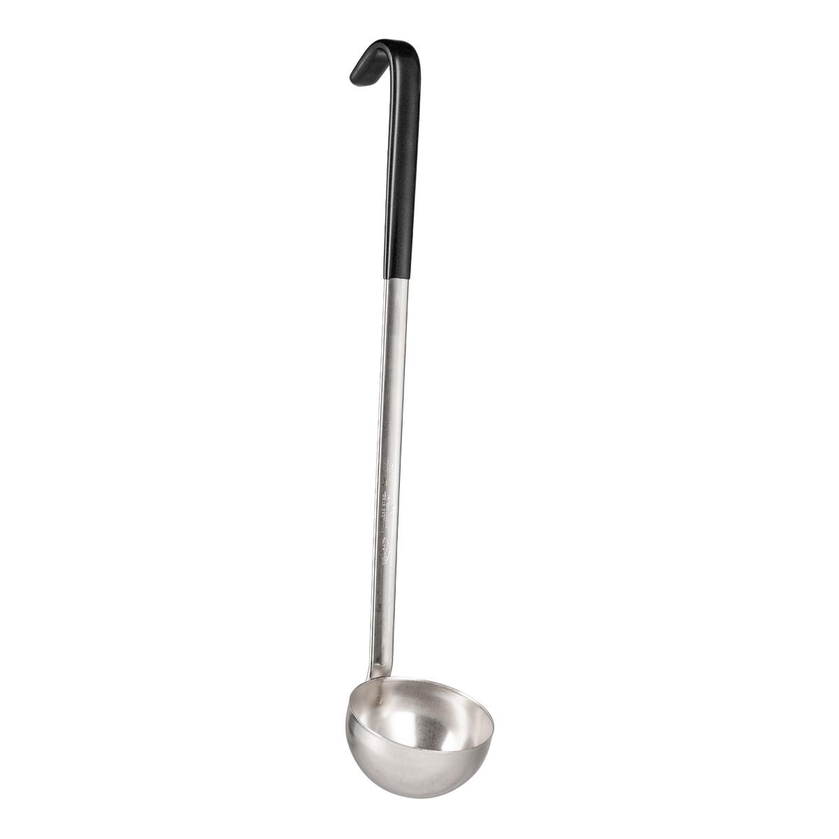 Vollrath Kool Touch Heavy-Duty Ladle, 4 oz, Black Handle - 58044