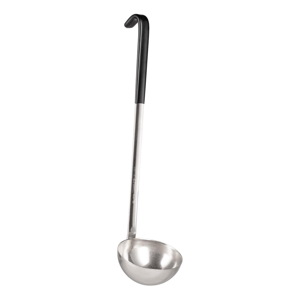 Vollrath Kool Touch Heavy-Duty Ladle, 6 oz, Black Handle - 58055