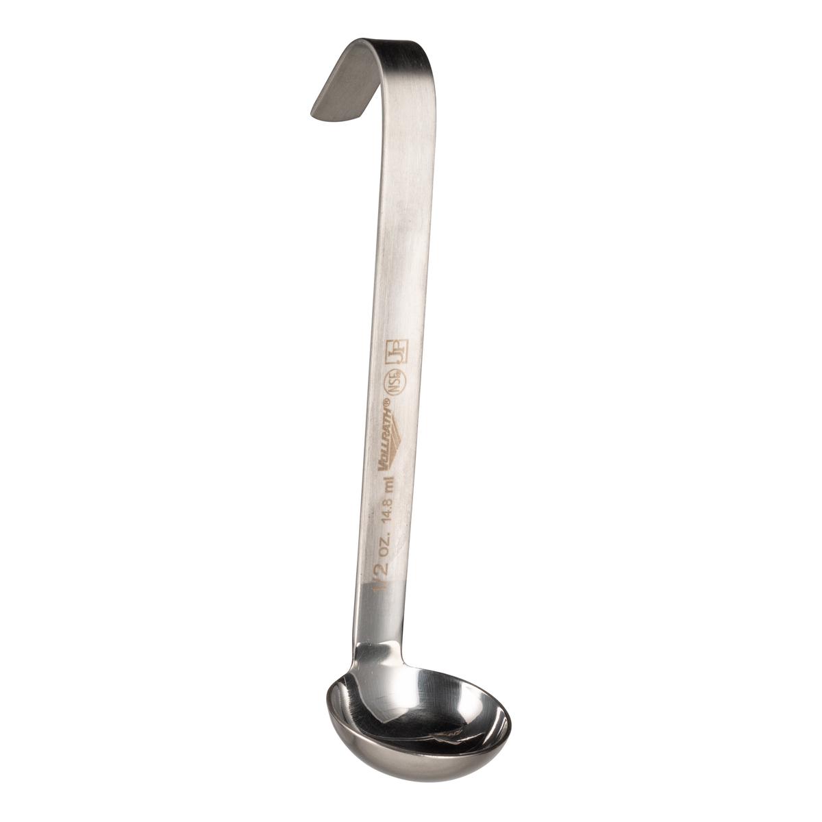 Vollrath One-Piece Heavy-Duty Ladle w/Short Handle, Stainless Steel