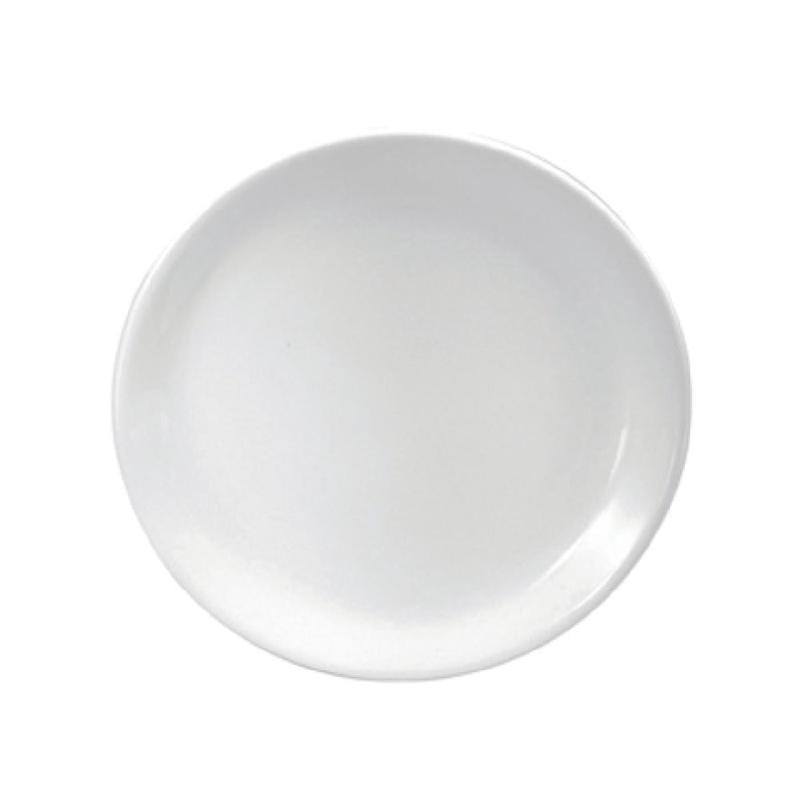 1880 Hospitality F8000000125C 7-1/8 Inch Diameter Coupe Plate Porcelain White