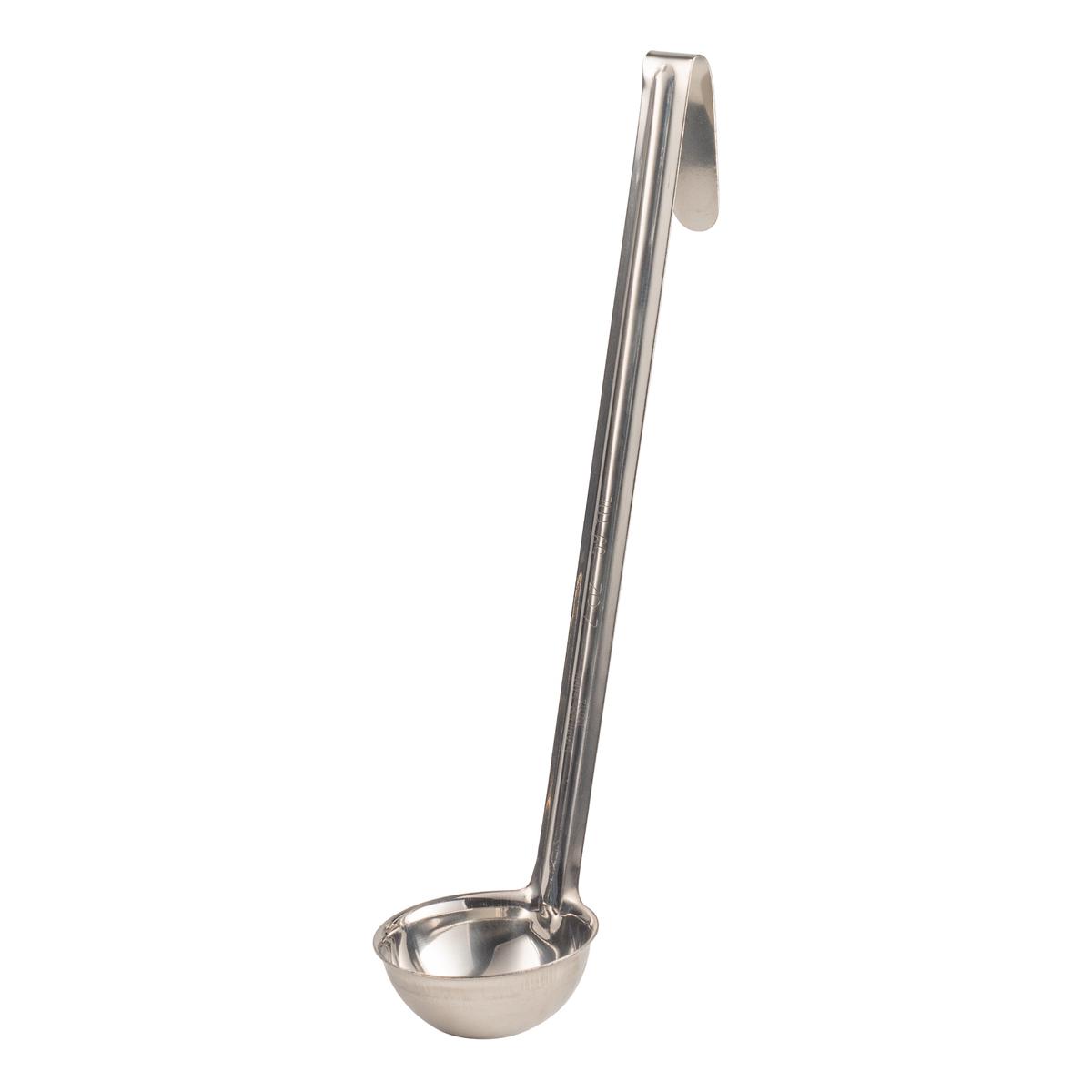 Browne Optima One-Piece Ladle, 2 oz, Stainless Steel - 575702