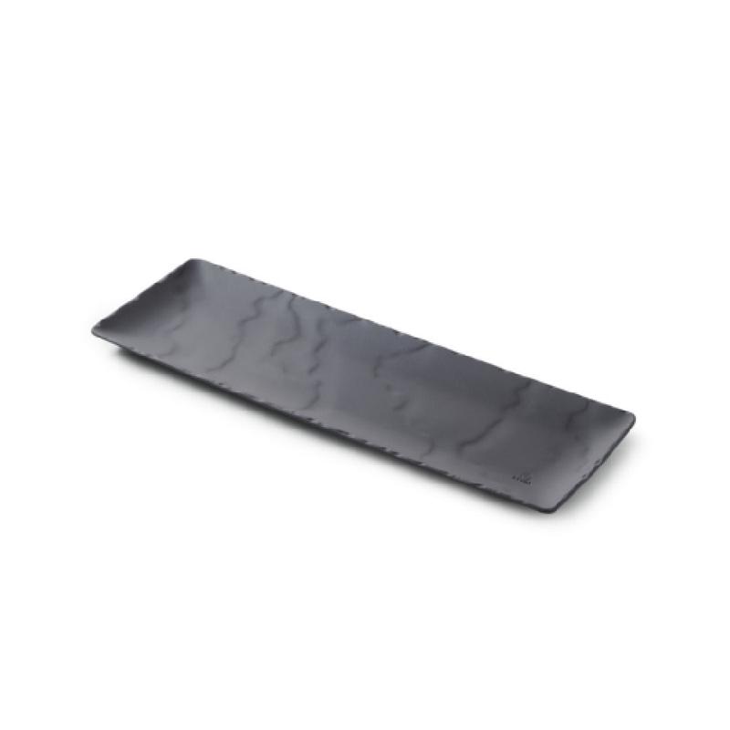 Revol 661471 33CM BASALT RECTANGULAR PLATE Matt Slate Style - 4 Packs