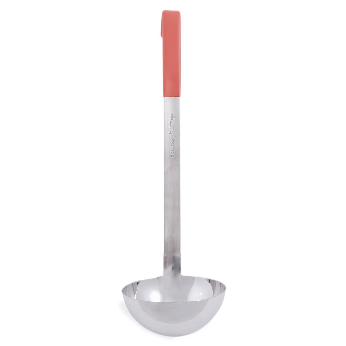 Vollrath Kool Touch Color-Coded One-Piece Ladle, 8 oz, Orange, FINAL SALE - 4980865