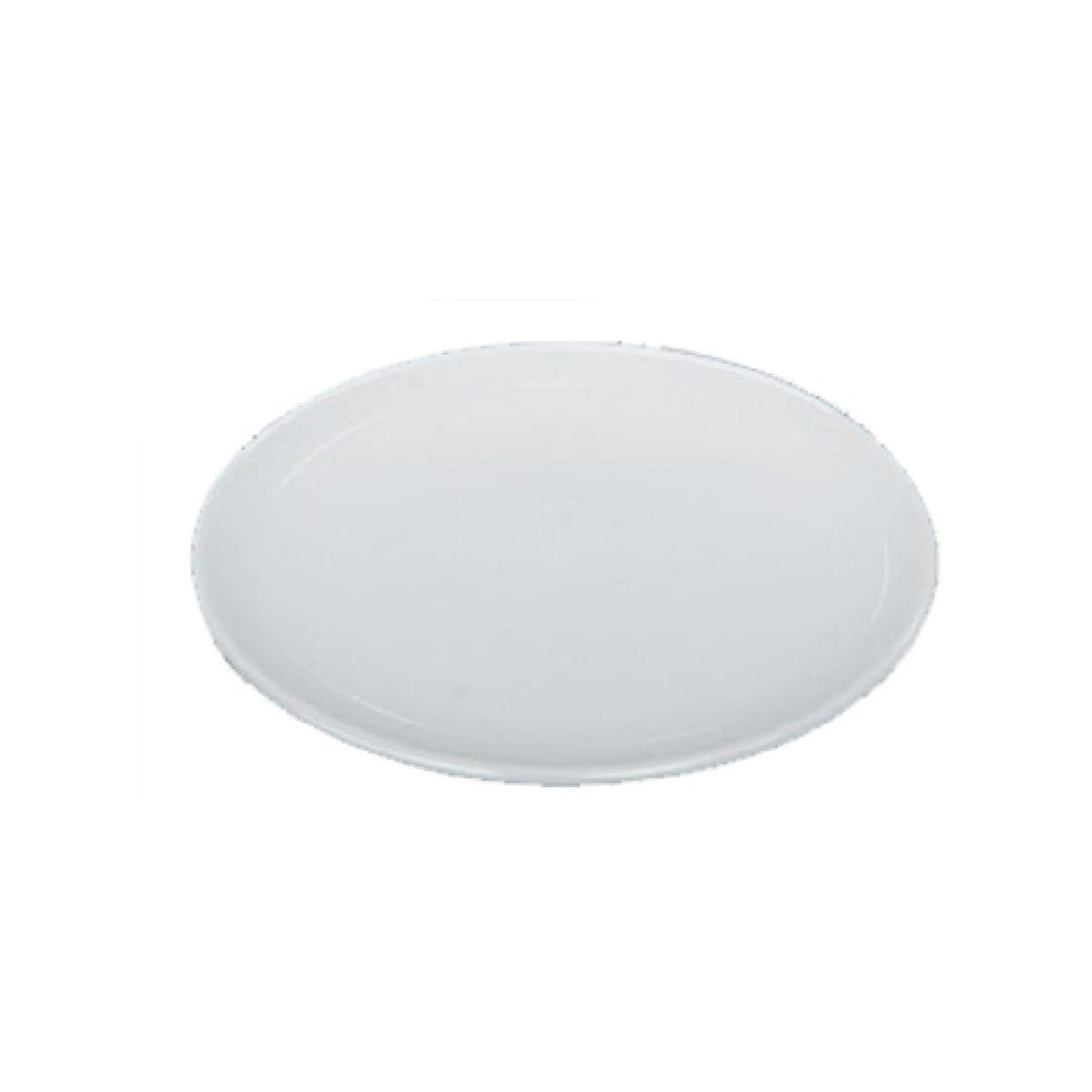 Yanco AC-8-C 8 Inch Abco Plate Round Coupe Porcelain White - Cases