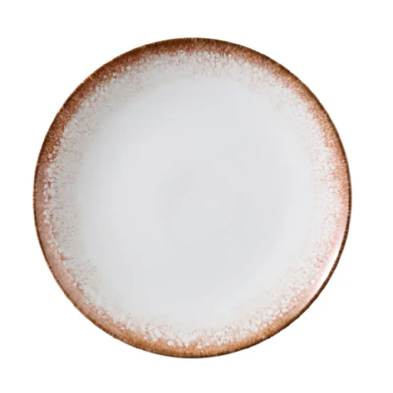 Yanco PR-711 11 1/4 Inch Round Plate Dishwasher Safe Chinaware Pack of 12