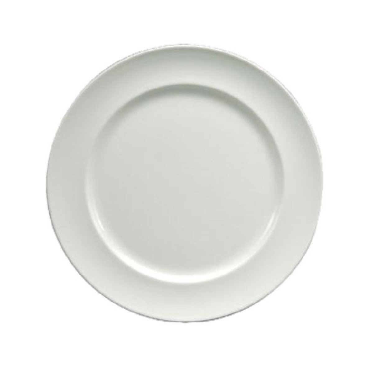 1880 Hospitality W6030000155 11-18 Inch Diameter Round Plate Porcelain Warm White