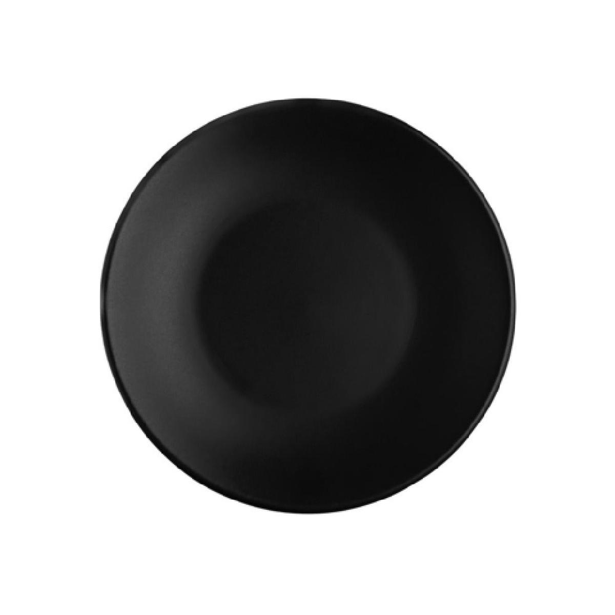 Arc Cardinal FP237 7.5 Inch Coupe Plate Stoneware Reflections Onyx - China