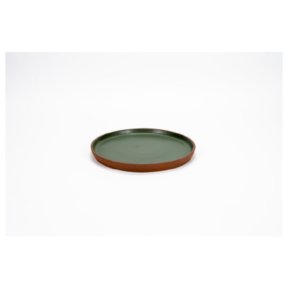Arc Cardinal FP386 7.5 Inch Terra Green Plate Stoneware 6 Packs