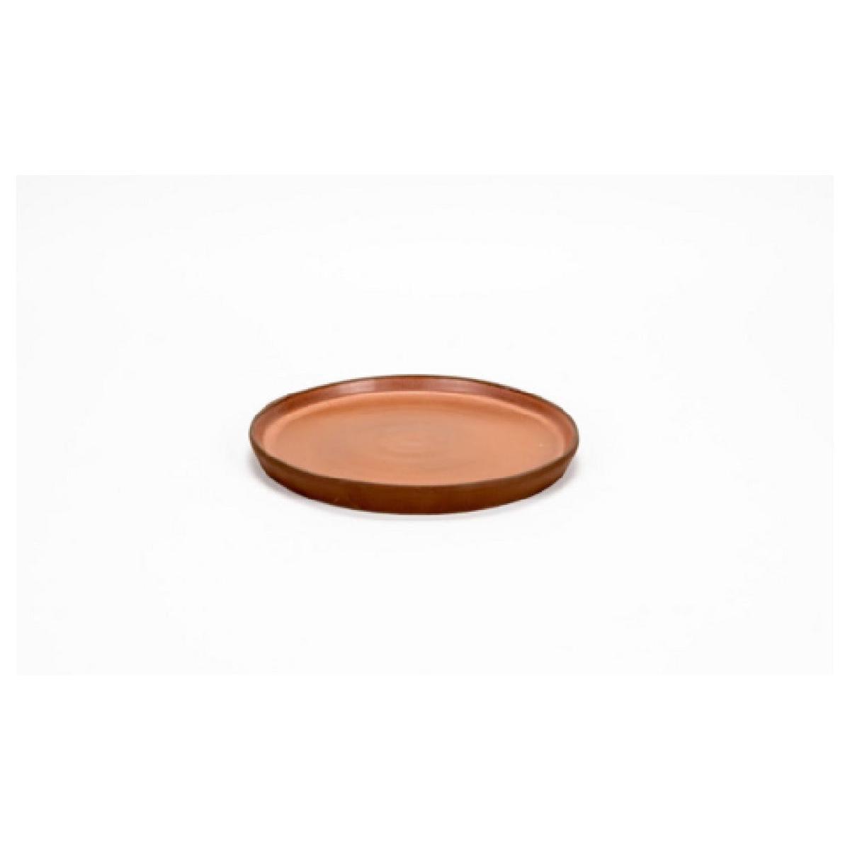 Arc Cardinal FP400 9.5 Inch Round Stoneware Maria Portugal Terracota Plate