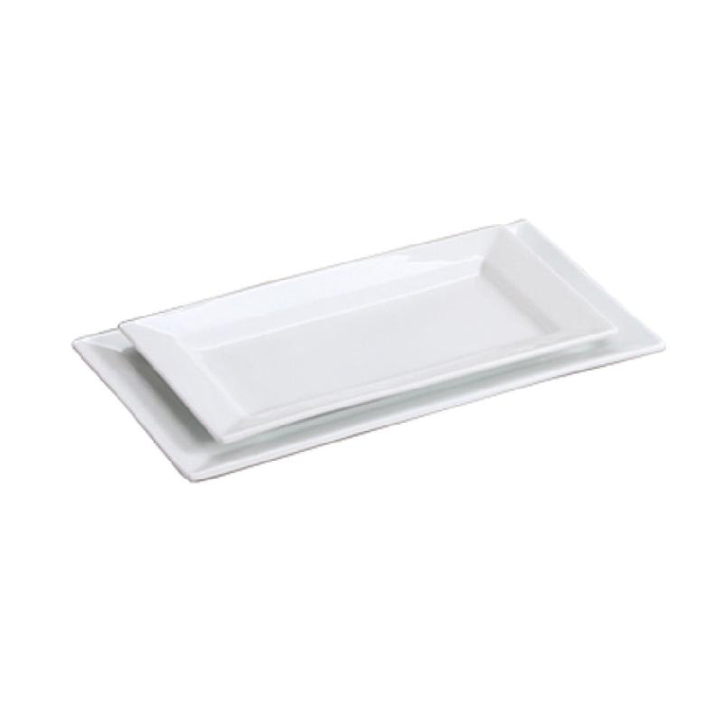Yanco LK-210 10 Inch Rectangular Plate China Dishwasher Oven Microwave Safe