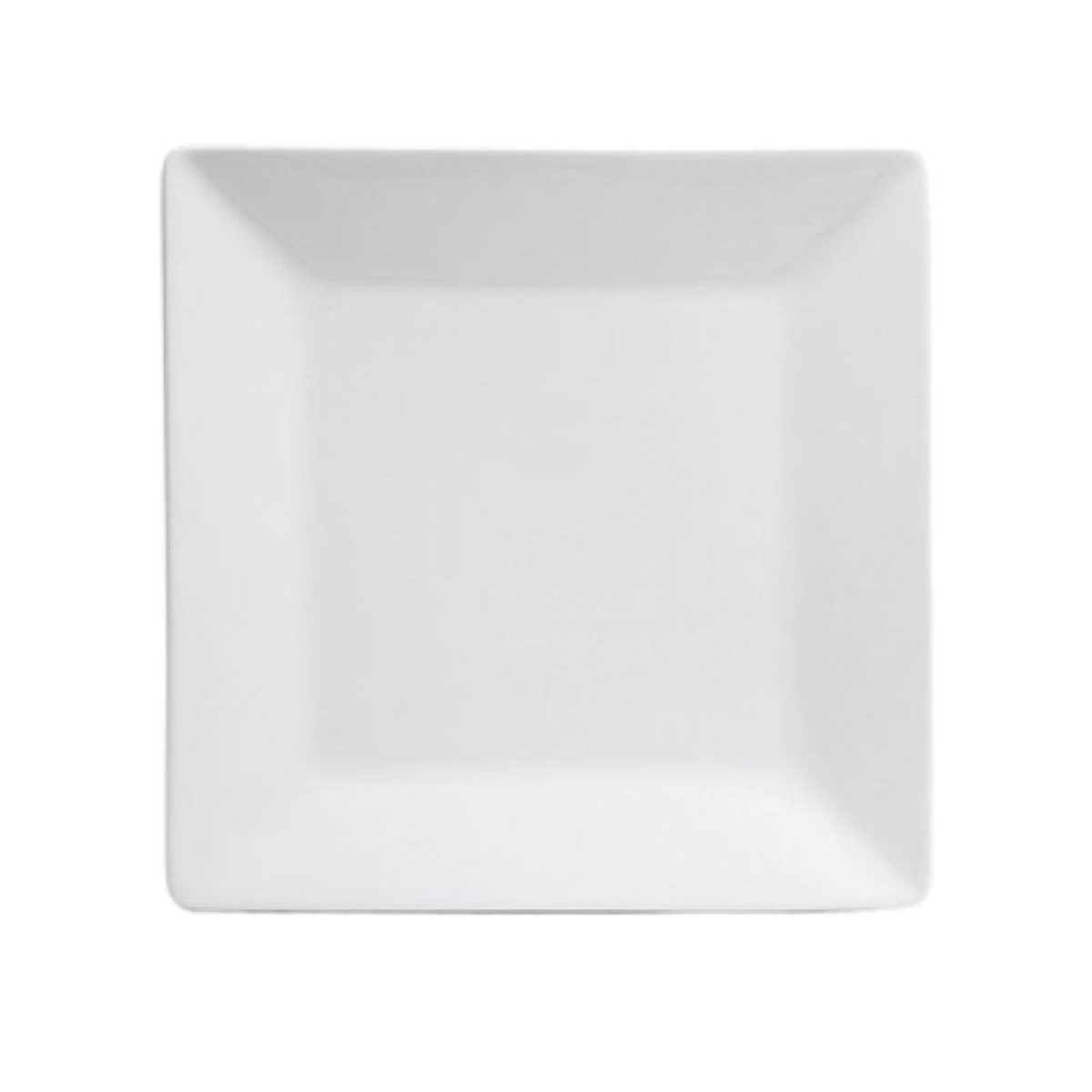 1880 Hospitality F8010000136S 8-12 Inch Square Plate Porcelain Bright White