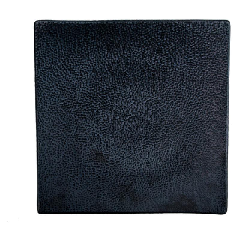 1880 Hospitality L6550000143S 9-1/2 Inch Curved Square Plate Porcelain Chip Resistant