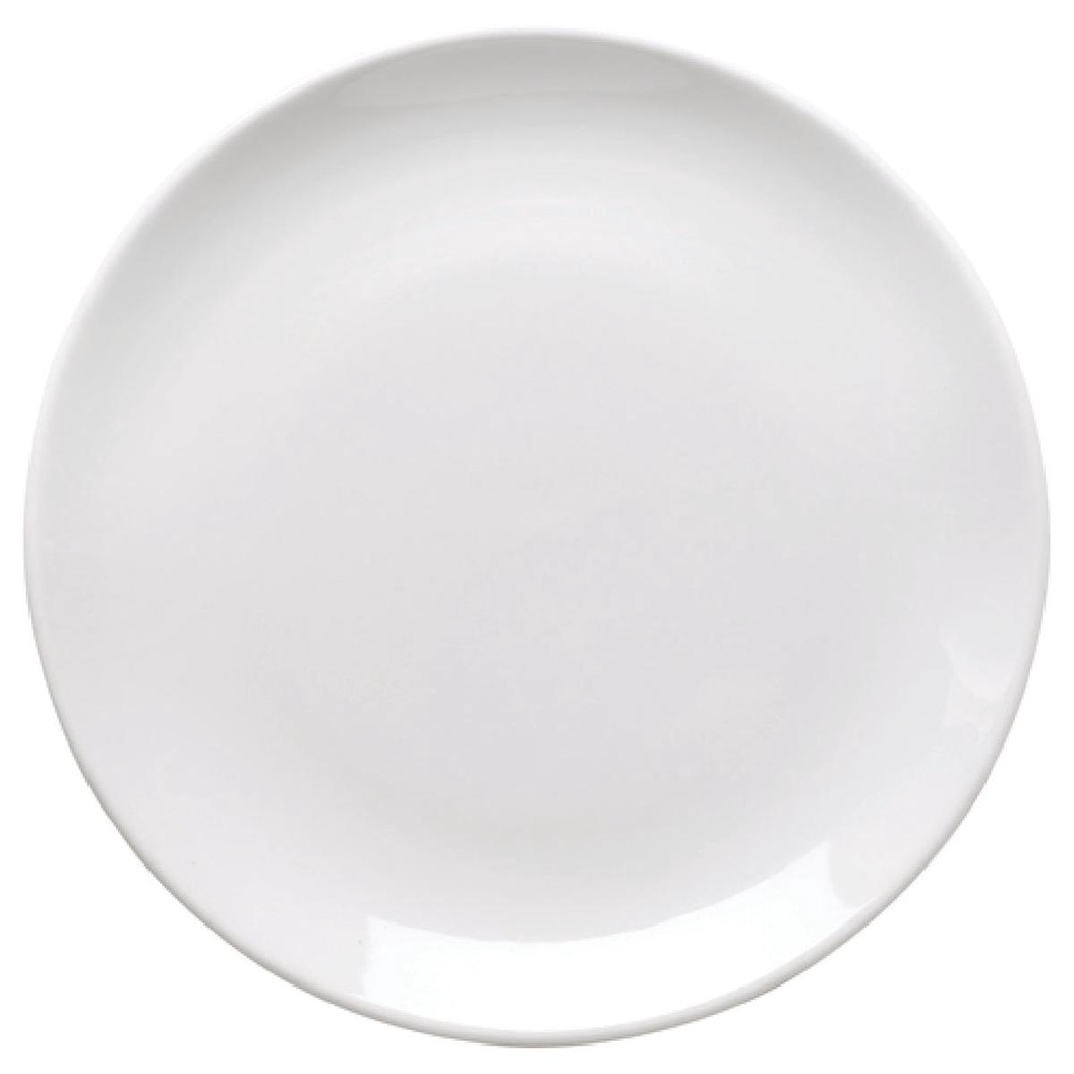 Arc Cardinal FJ775 8-1/4 Inch Plate Coupe Porcelain White - Salad Dessert