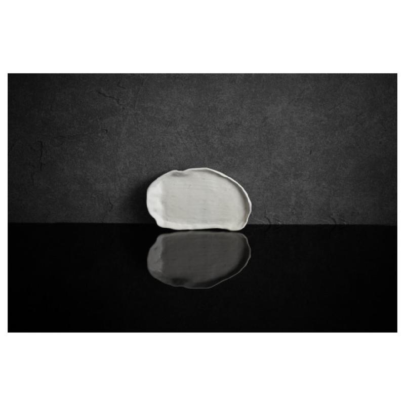 1880 Hospitality L1160000131 8 Inch Oval Plate Stoneware White
