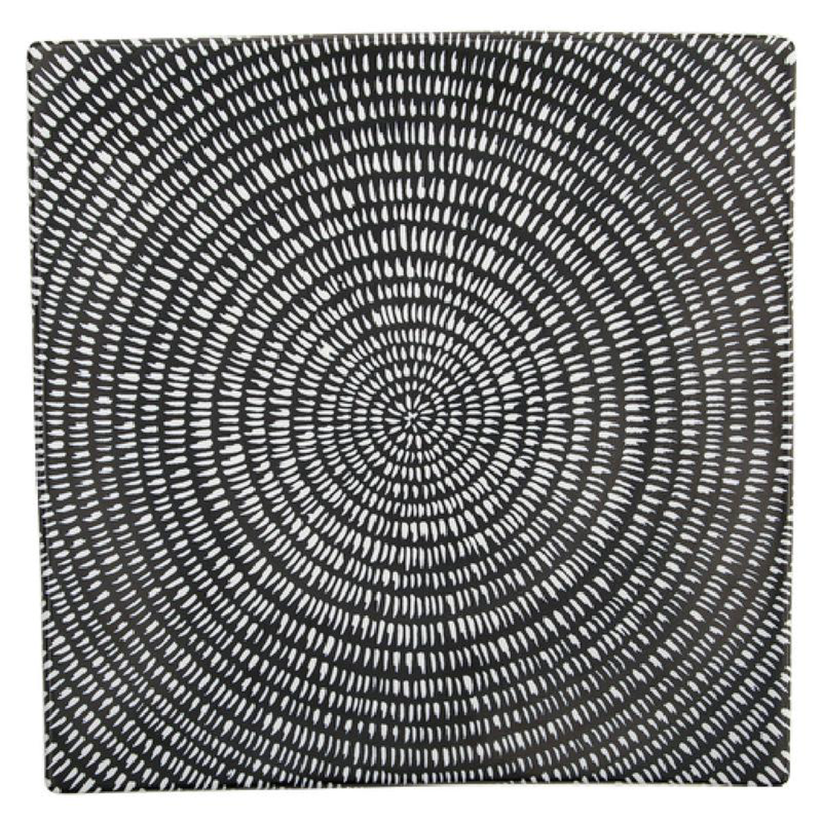 1880 Hospitality L6350000143S 9-12 Inch Curved Square Plate Porcelain Urban Storm