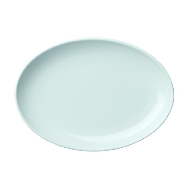 1880 Hospitality L7320000324 7-1/2 Inch Oval Plate Bright White Porcelain