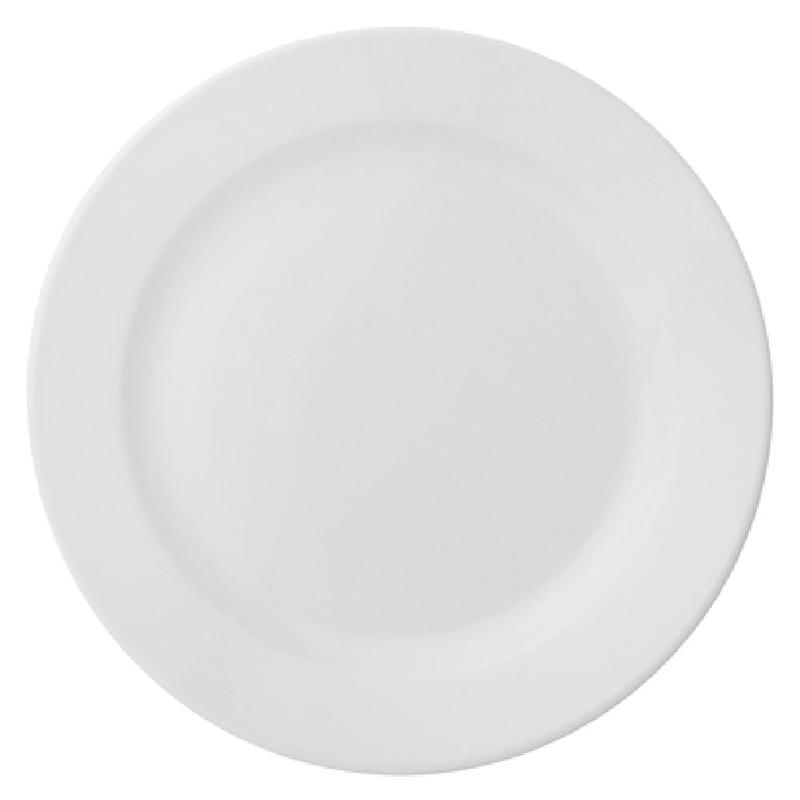 Arc Cardinal FJ815 8 Inch Diameter Round Salad Plate Porcelain White
