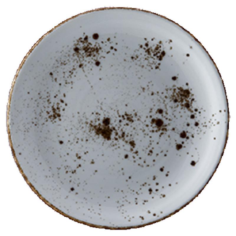 Vertex China LTW-C21 12 Inch Coupe Plate Hand Painted Terra White
