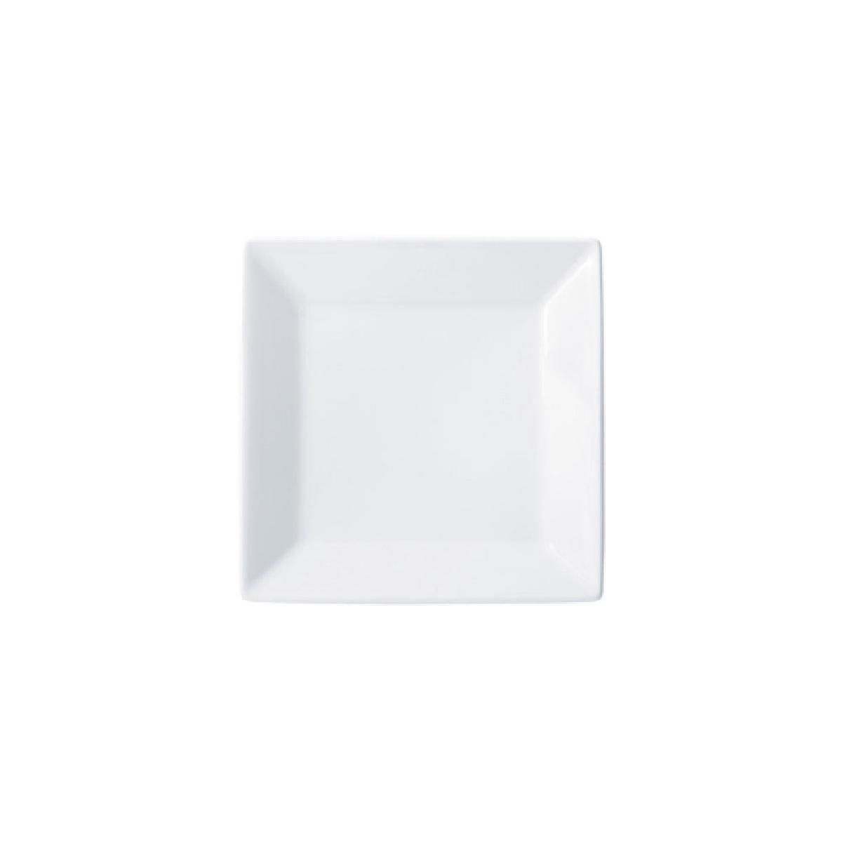 Winco RPS-6 Royalsquare Plate 6"L X 6"W X 3/4"H
