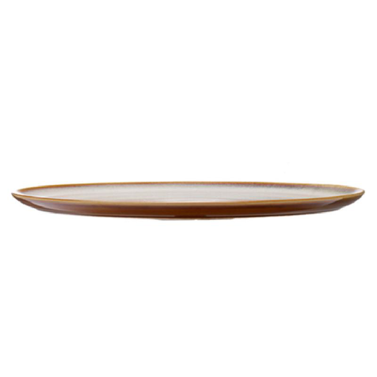 1880 Hospitality L6753066898 12-12 Inch Pizza Plate Round Two-tone Porcelain