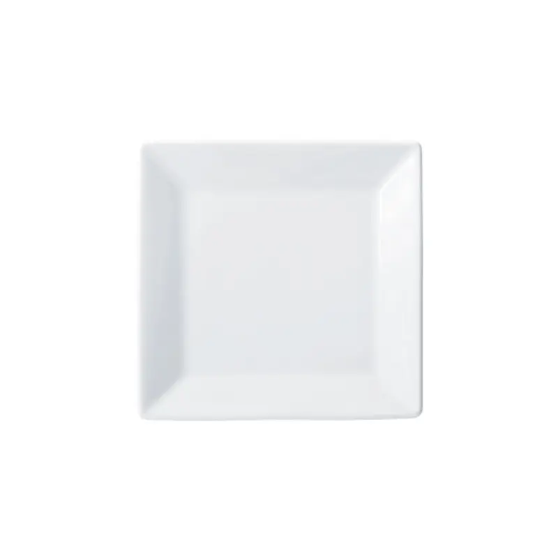 Winco RPS-7 Royalsquare Plate 7"L X 7"W X 3/4"H