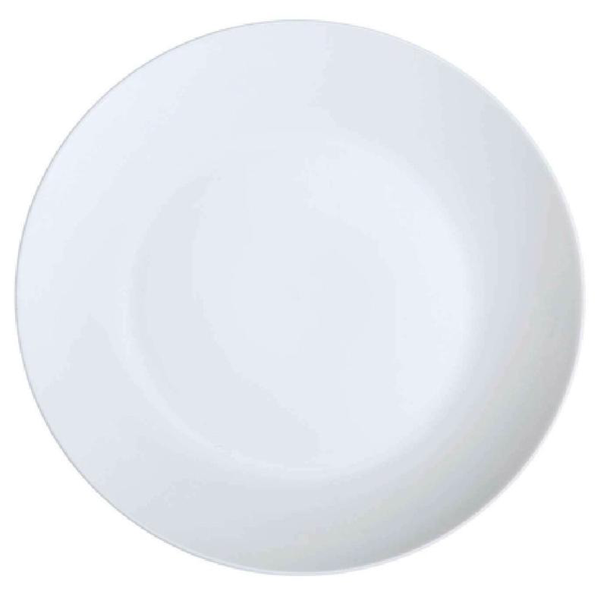 Yanco PS-7-C 7 Inch Diameter Coupe Plate Porcelain White 8211 Case 36