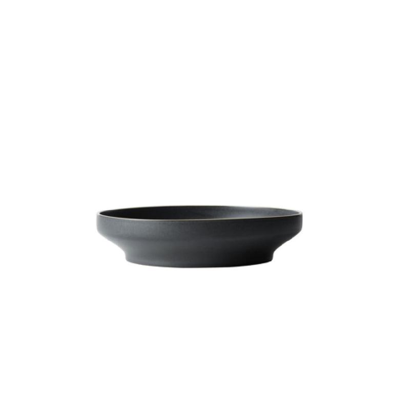 1880 Hospitality MO2702023RS 9 Inch Deep Plate Round Stoneware Roasted Sesame