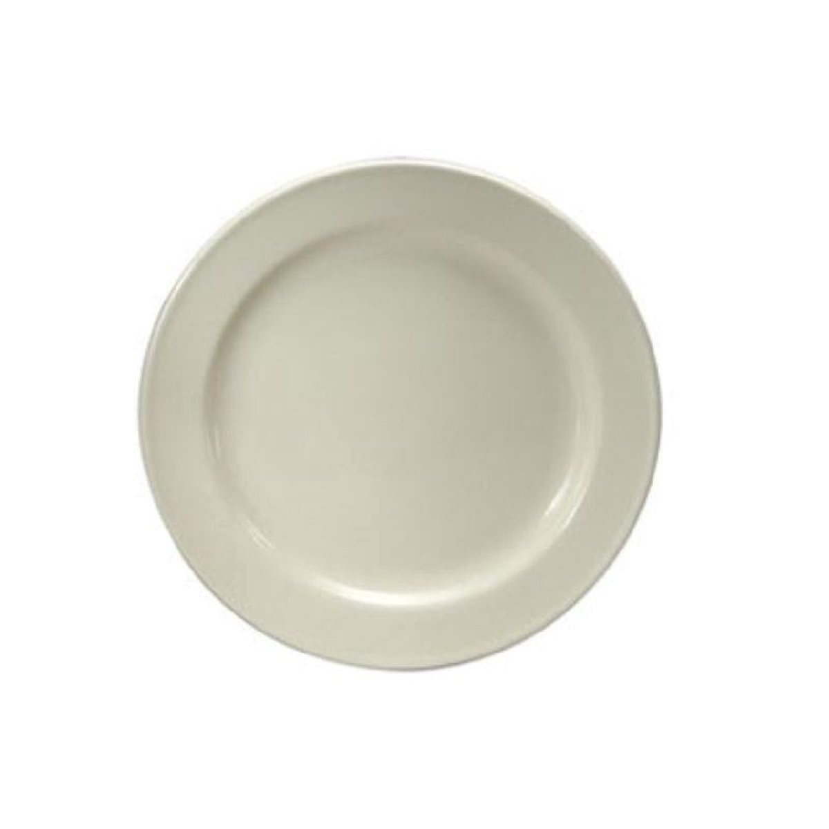 1880 Hospitality F1010000157 11-14 Inch Diameter Round Plate Cream White China