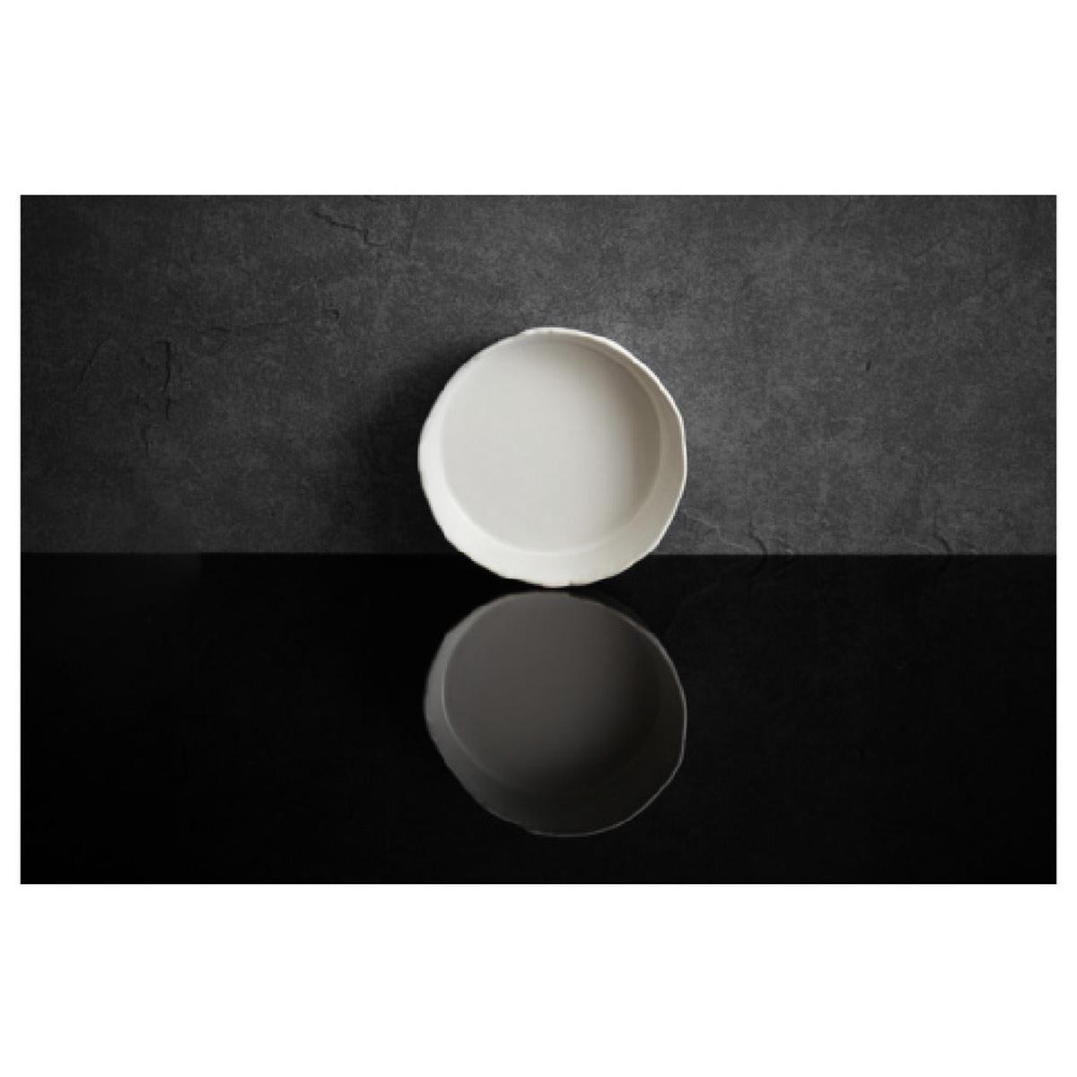 1880 Hospitality L1160000760 8 Inch Deep Round Plate Ceramic White