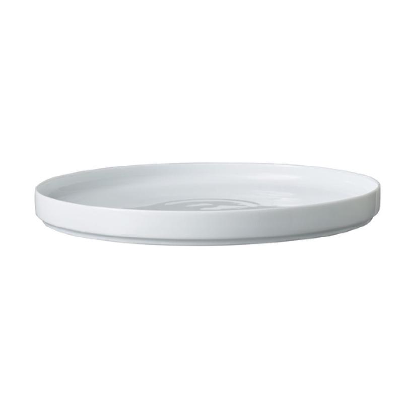 1880 Hospitality SD1301027 10-1/2 Inch Diameter Round Plate Ceramic White