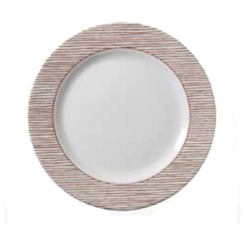 Vertex China RB-6-LTC 6-1/2 Inch Diameter Round Plate Super White China