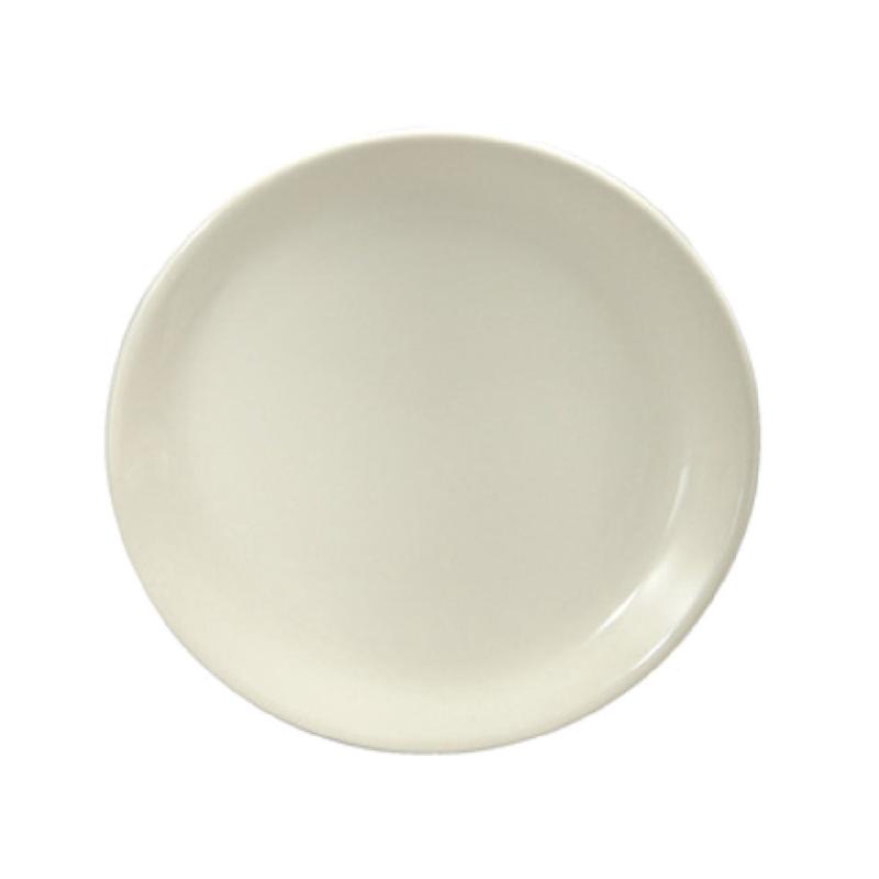 1880 Hospitality F9000000111C 5-1/2 Inch Diameter Coupe Plate Porcelain Cream White