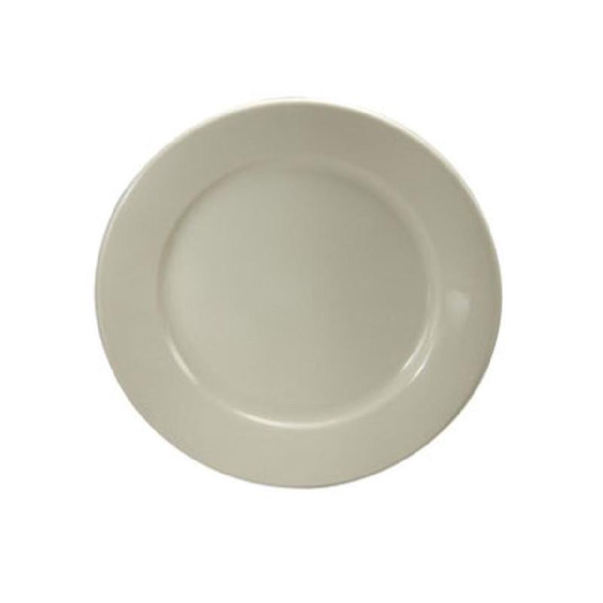 1880 Hospitality F1500001124 7-18 Inch Plate Rolled Edge Cream White China