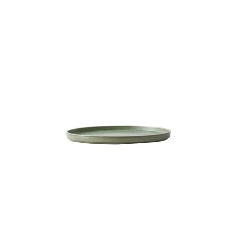 1880 Hospitality MO2701027SB 10-3/4 Inch Round Plate Smoky Basil Ceramic