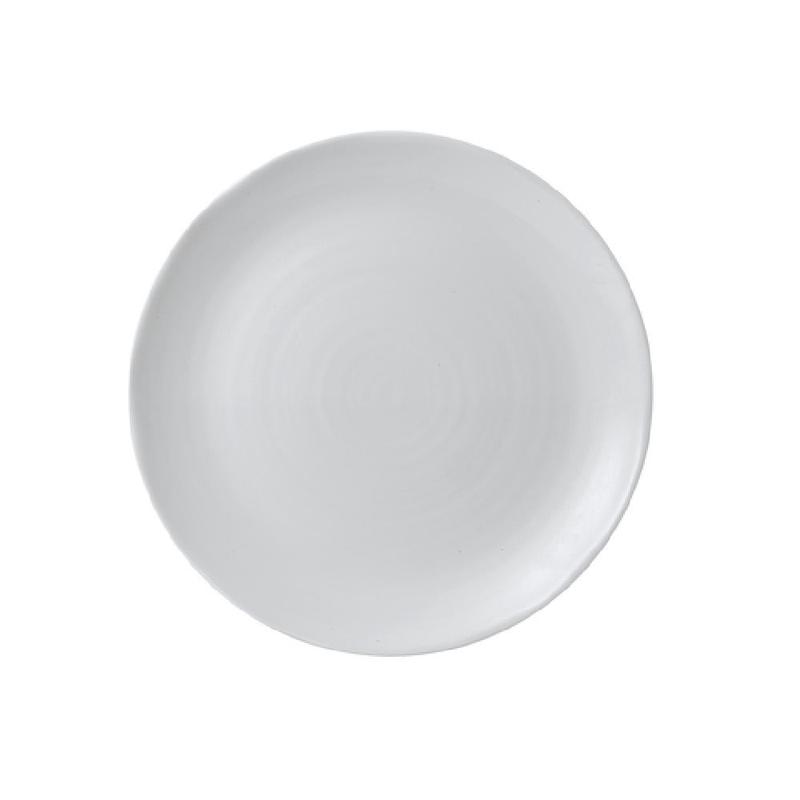 Arc Cardinal FN877 10.75 Inch Coupe Plate Organic White Ceramic 12 Packs