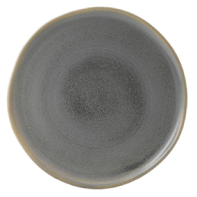 Arc Cardinal EV318 12.5 Inch Round Flat Plate Dudson Evo Granite Stoneware
