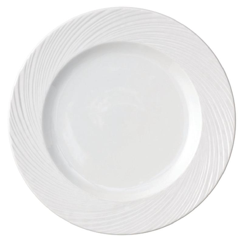 Arc Cardinal FK766 10 Inch Rim Plate High Alumina Porcelain <24 Packs>