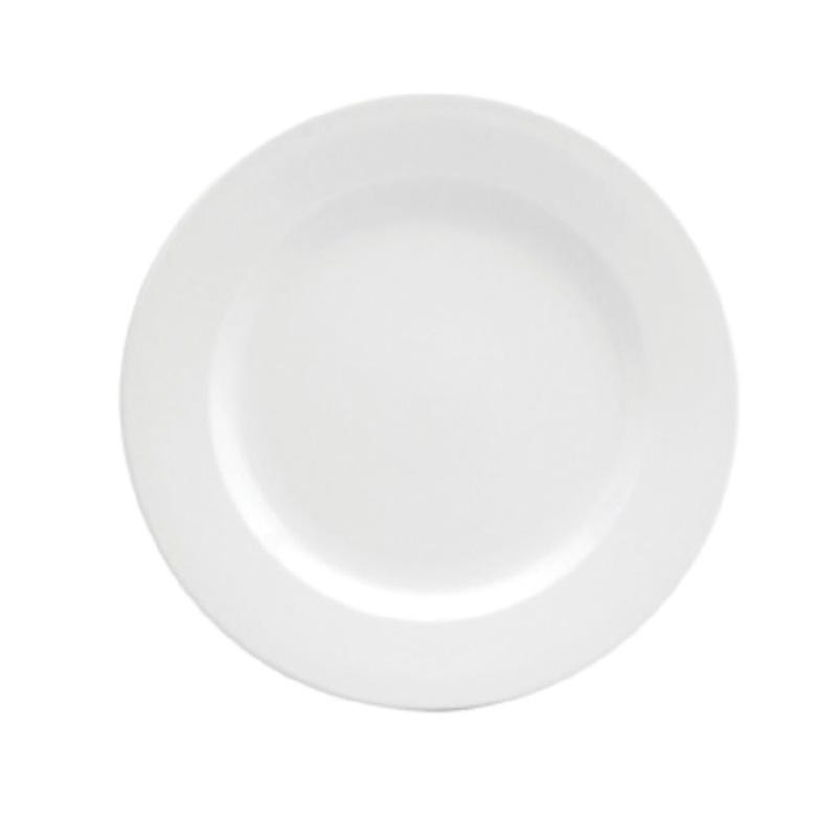 1880 Hospitality F9010000144 9-58 Inch Diameter Plate Round Porcelain Cream White