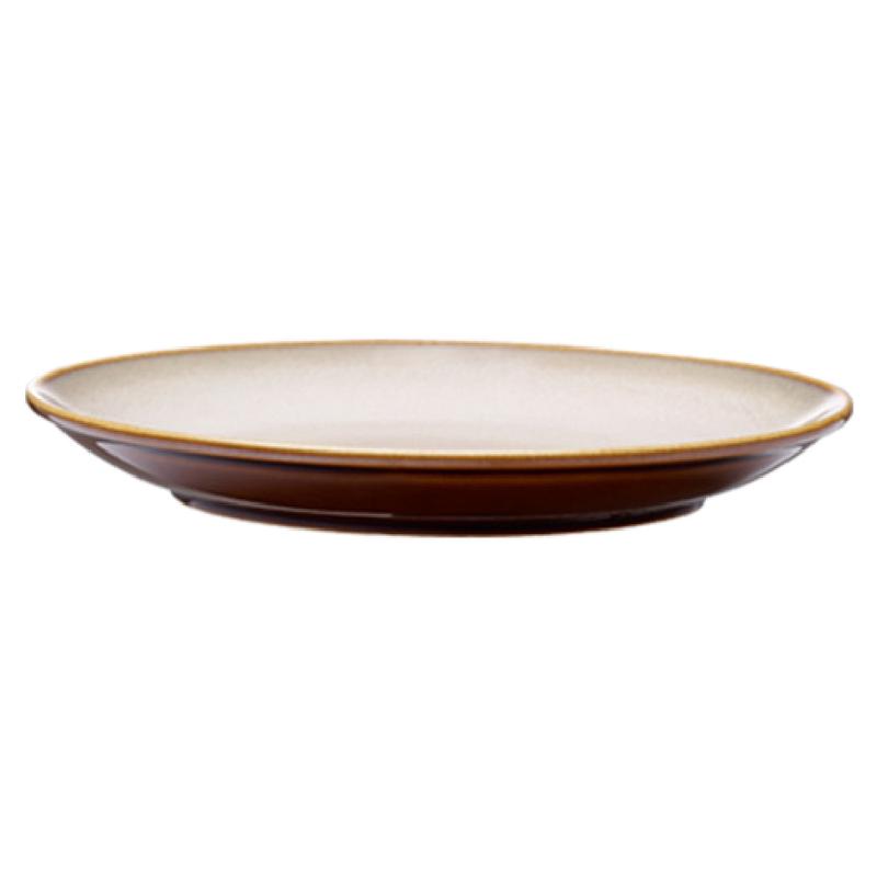 1880 Hospitality L6753066123 7 Inch Diameter Plate Coupe Porcelain Two-Tone